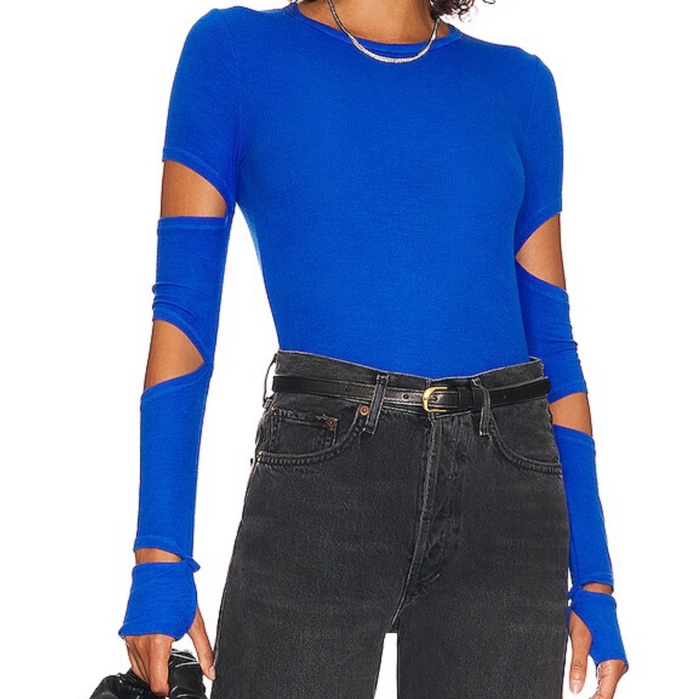 Revolve Granger Top in Cobalt Blue - Party, Chic Cutout Top 💙